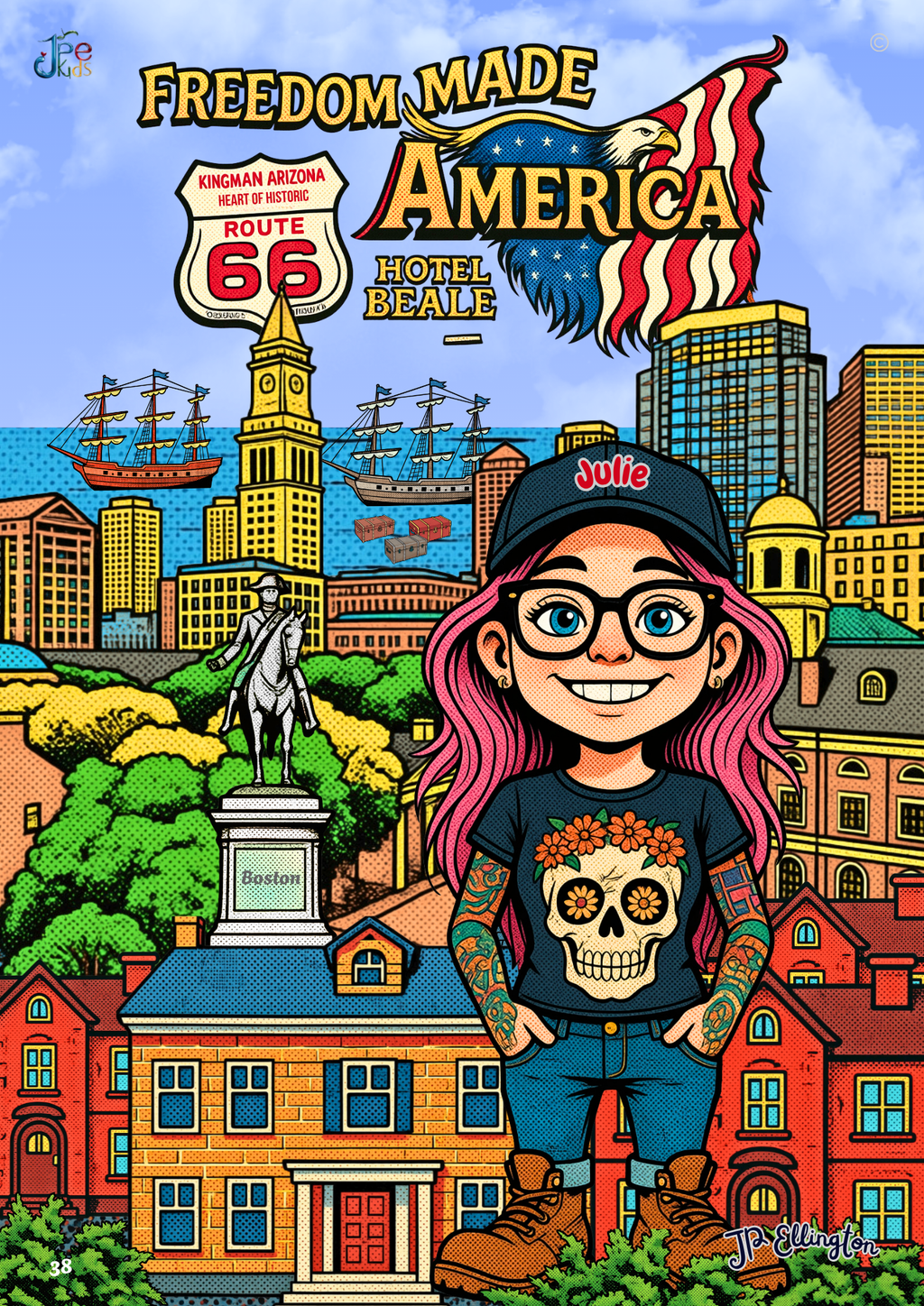 Freedom Made America – Coloring Booklet