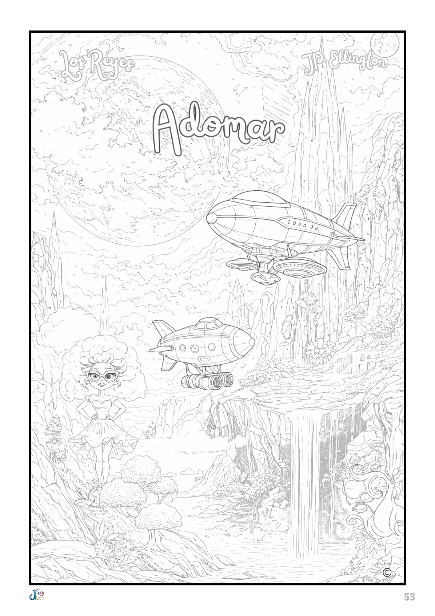 Los Reyes Coloring Booklet – Part 2 – Advanced Edition