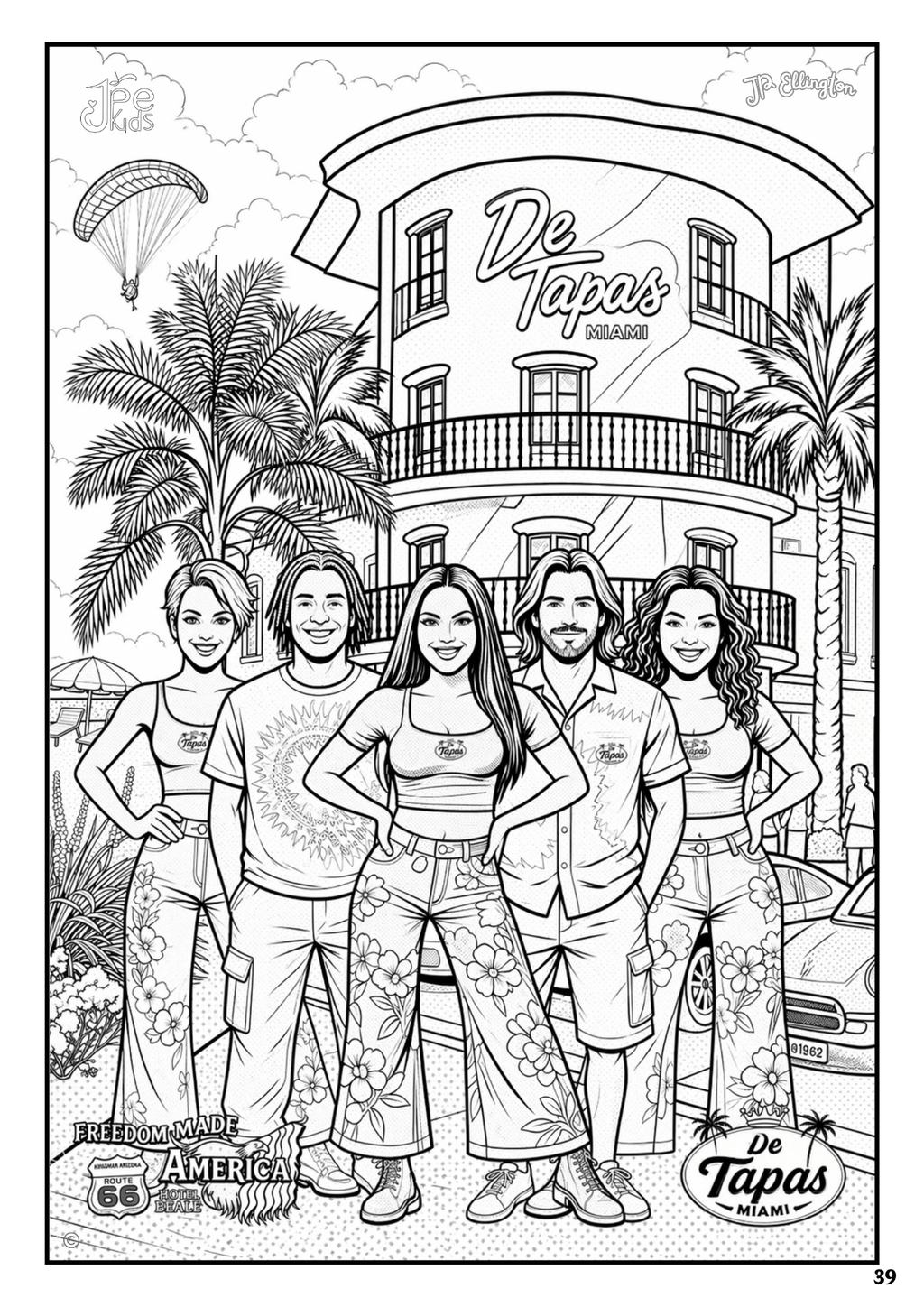 The Freemans Coloring Booklet