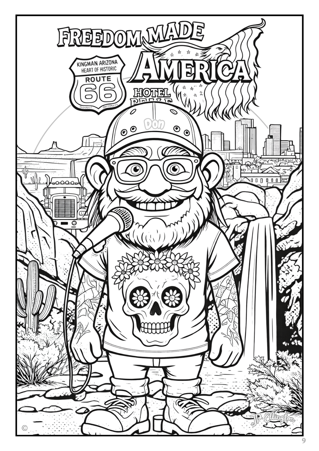 Freedom Made America – Coloring Booklet