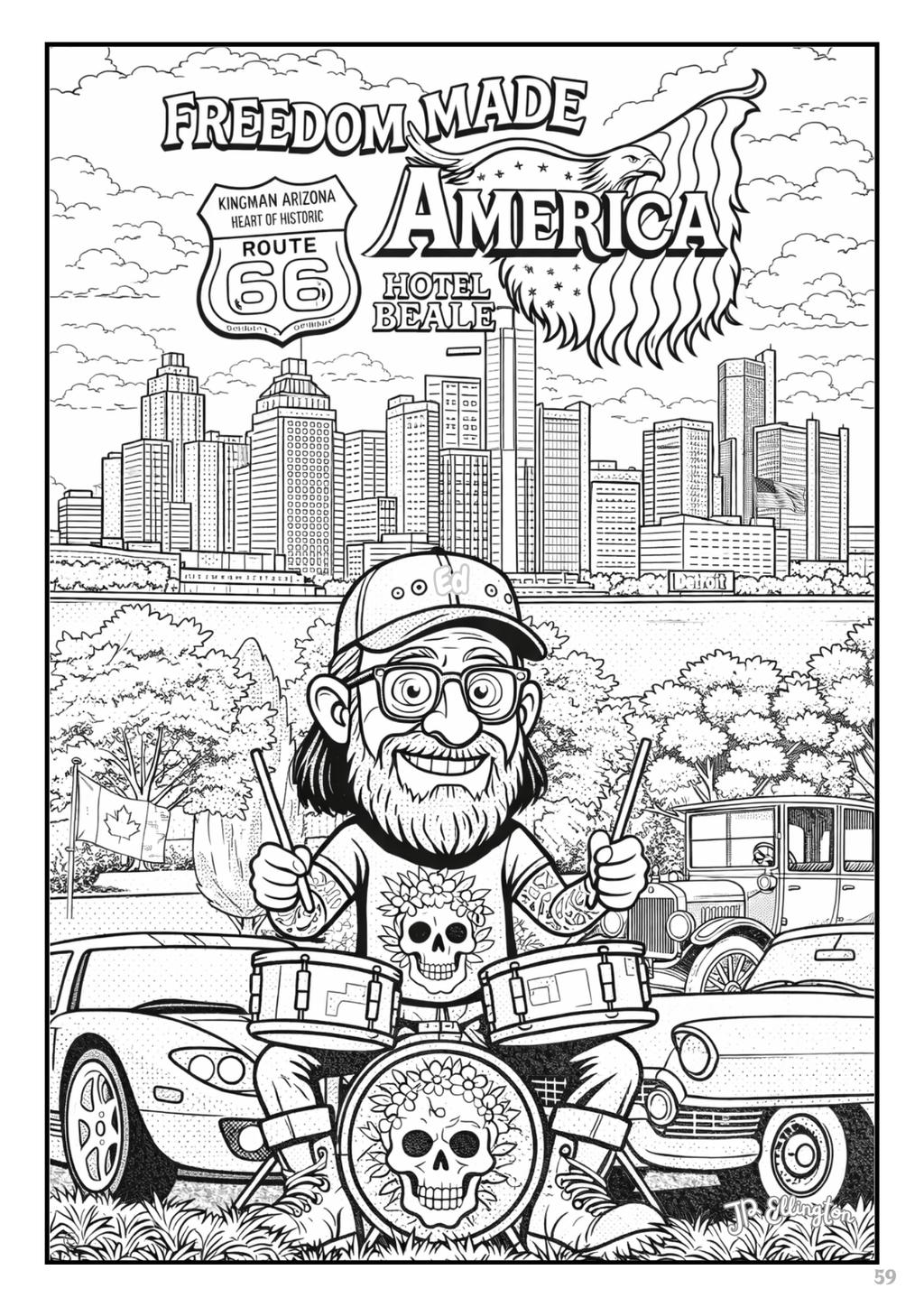 Freedom Made America – Coloring Booklet