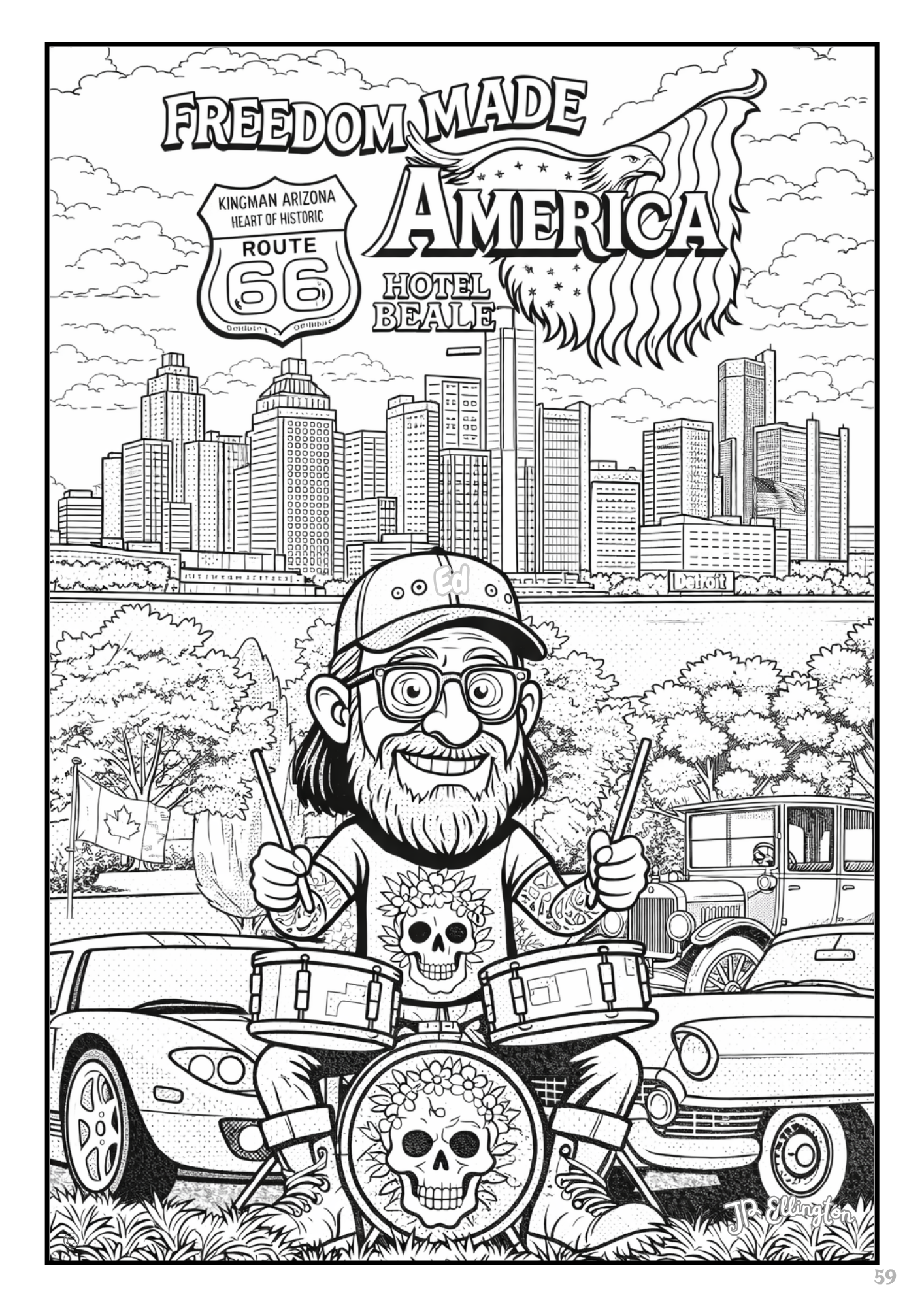 Freedom Made America – Coloring Booklet