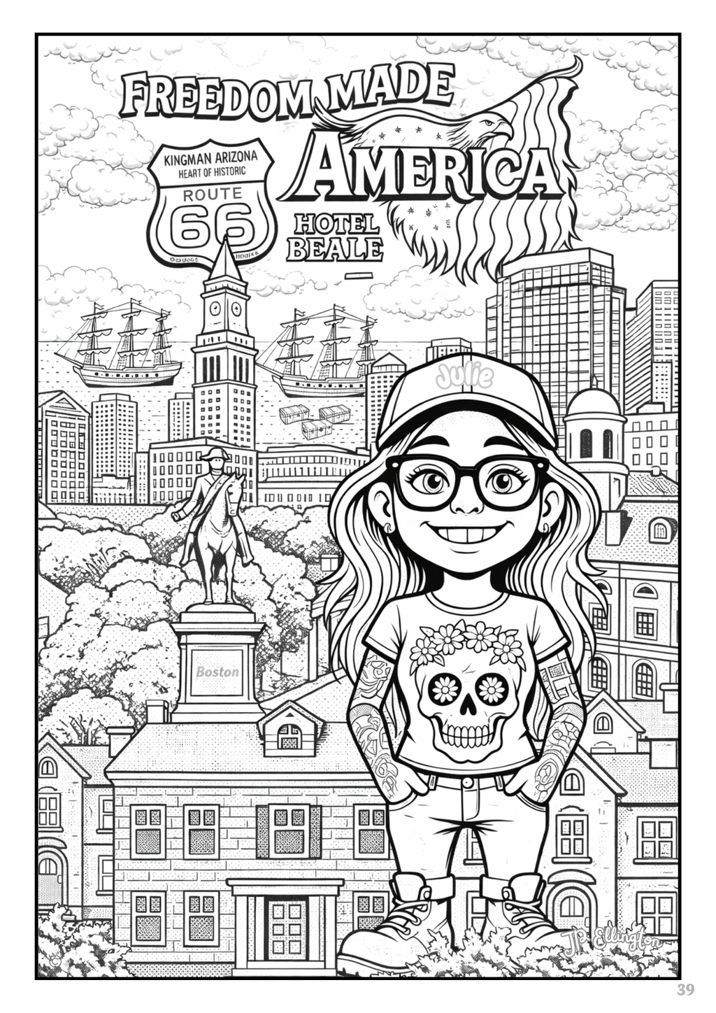 Freedom Made America – Coloring Booklet