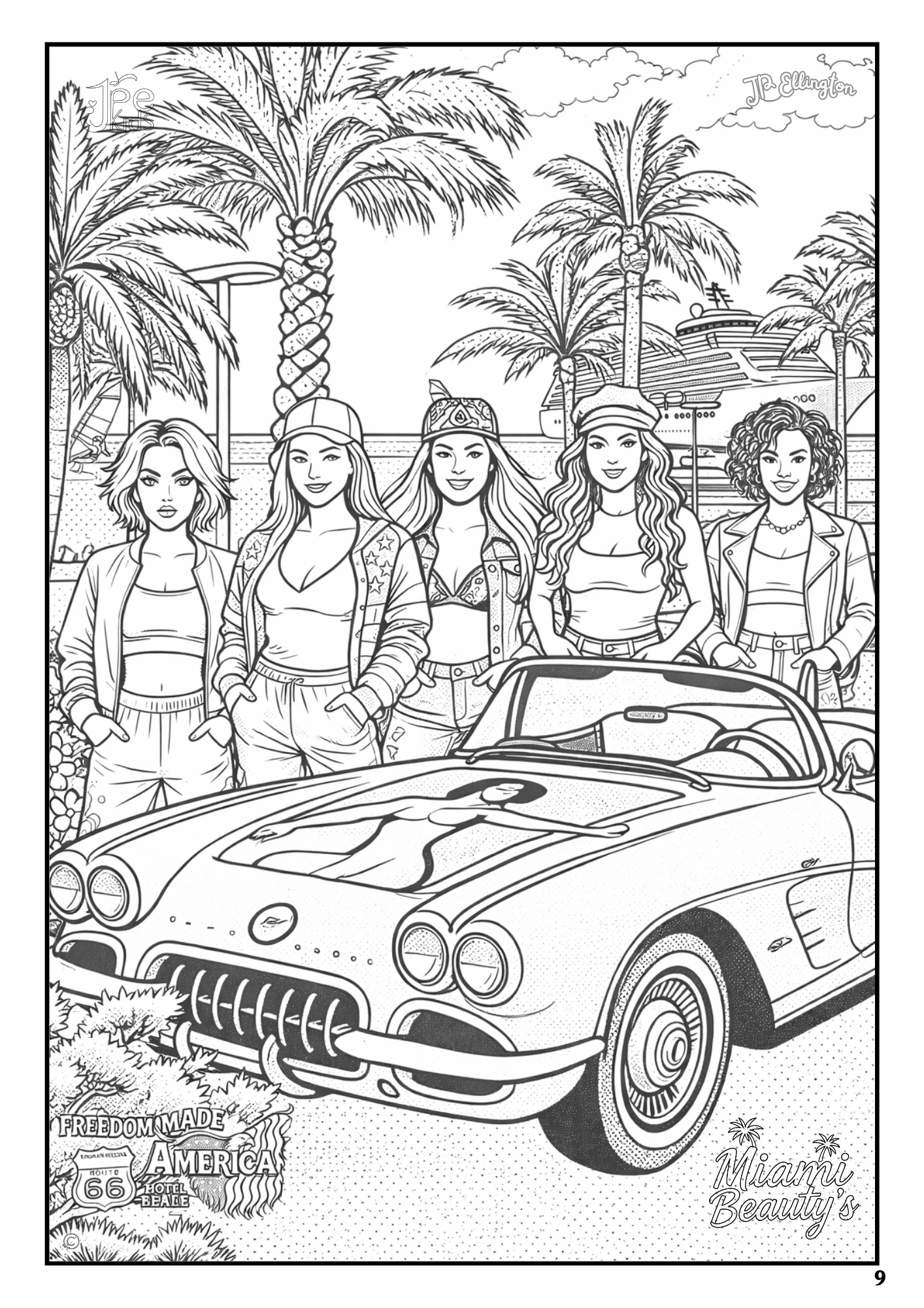 The Freemans Coloring Booklet