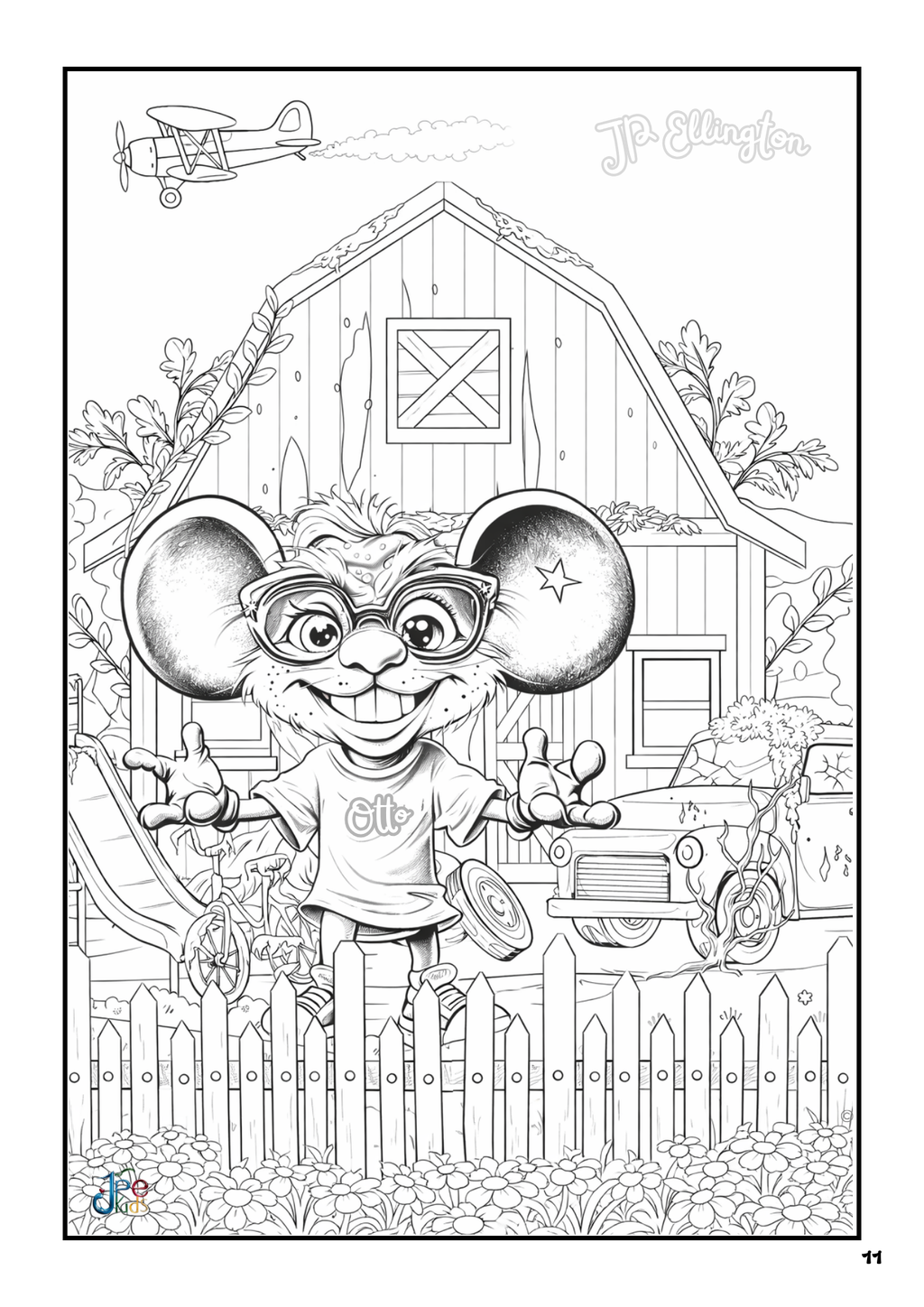 The Mouse Coloring Booklet