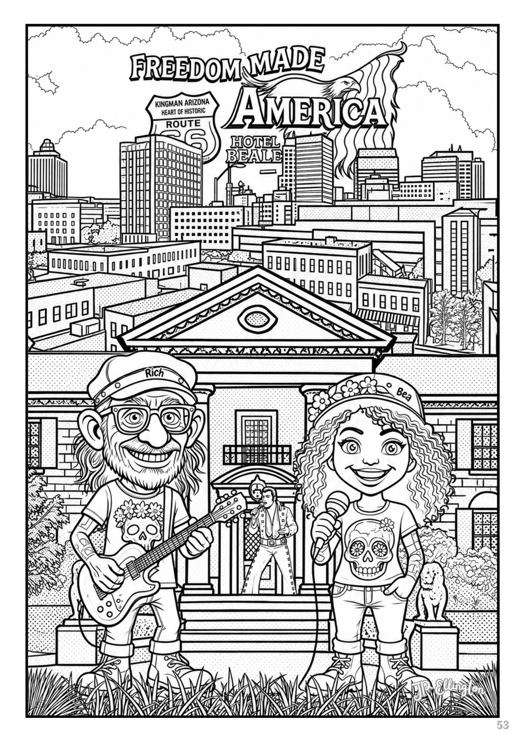 Freedom Made America – Coloring Booklet