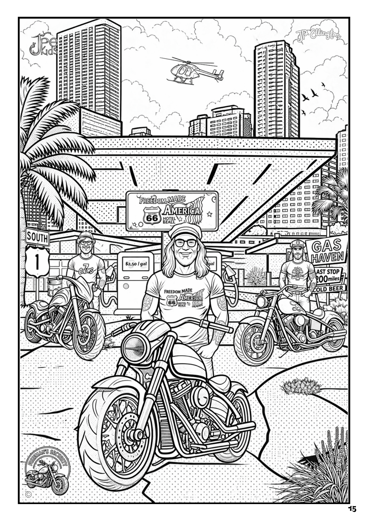 The Freemans Coloring Booklet