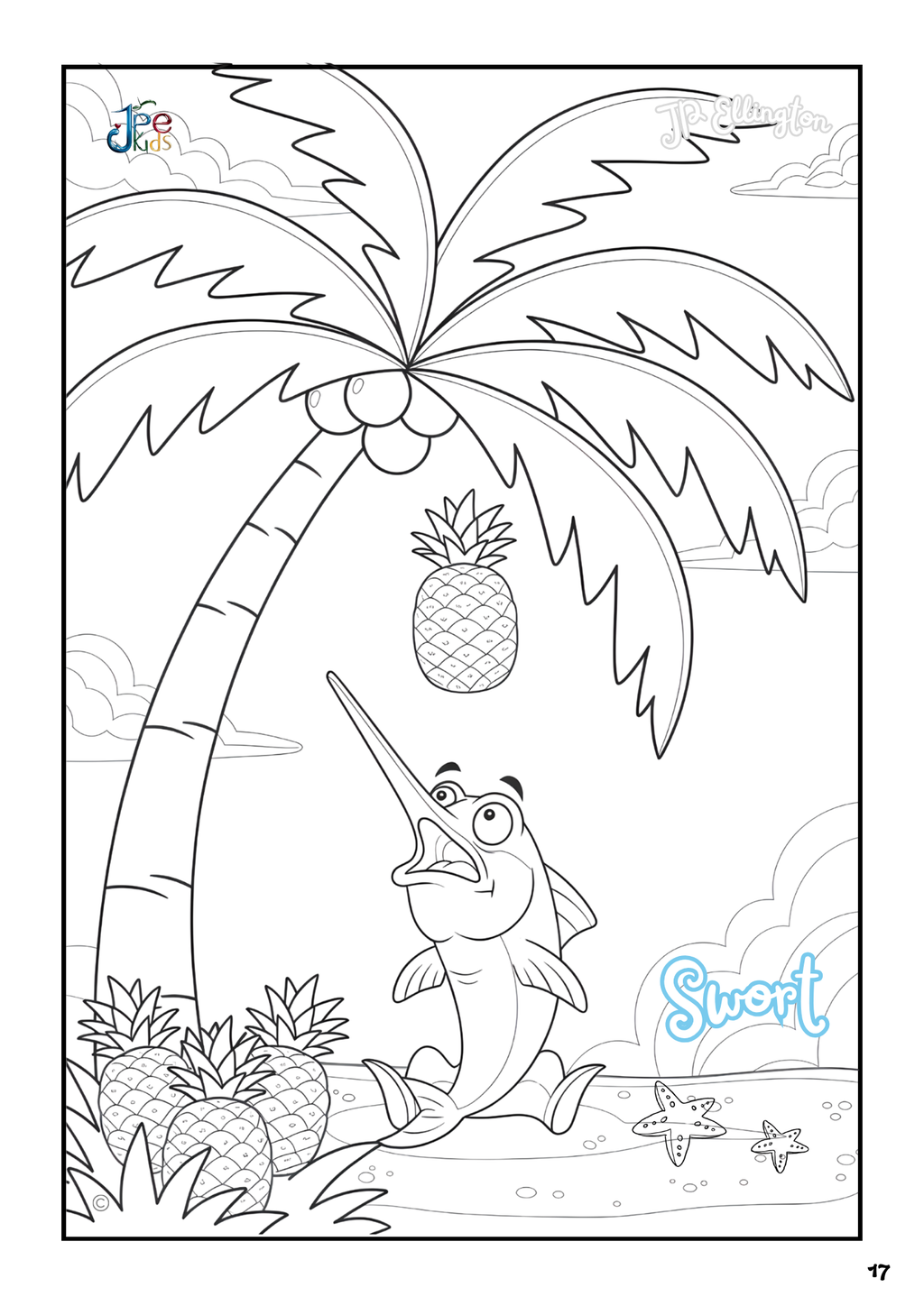 Beach Adventures Coloring Booklet