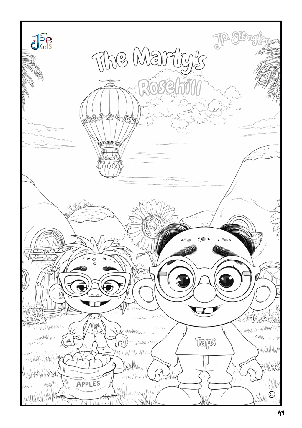 The Marty's Coloring Booklet – Rosehill