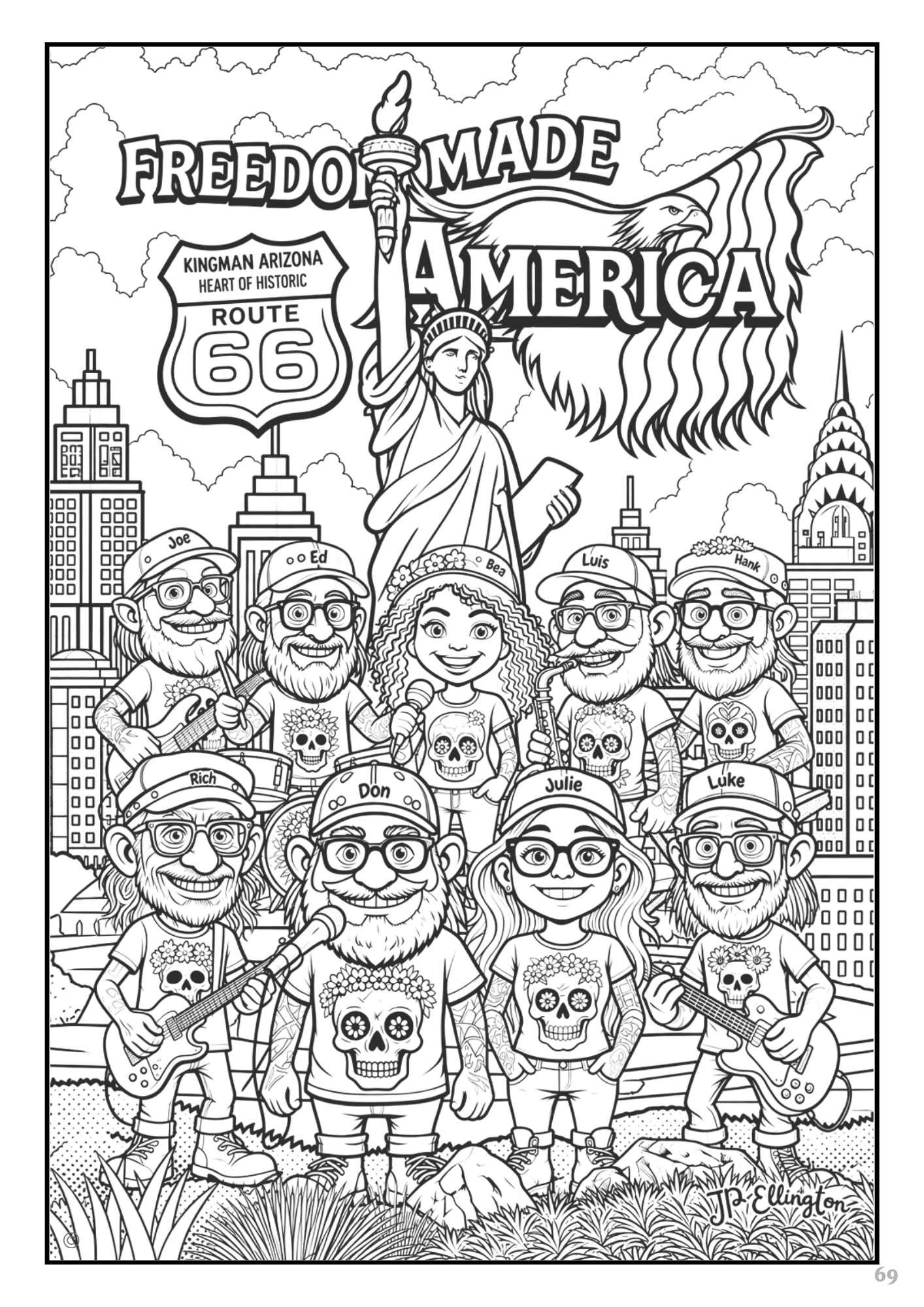 Freedom Made America – Coloring Booklet