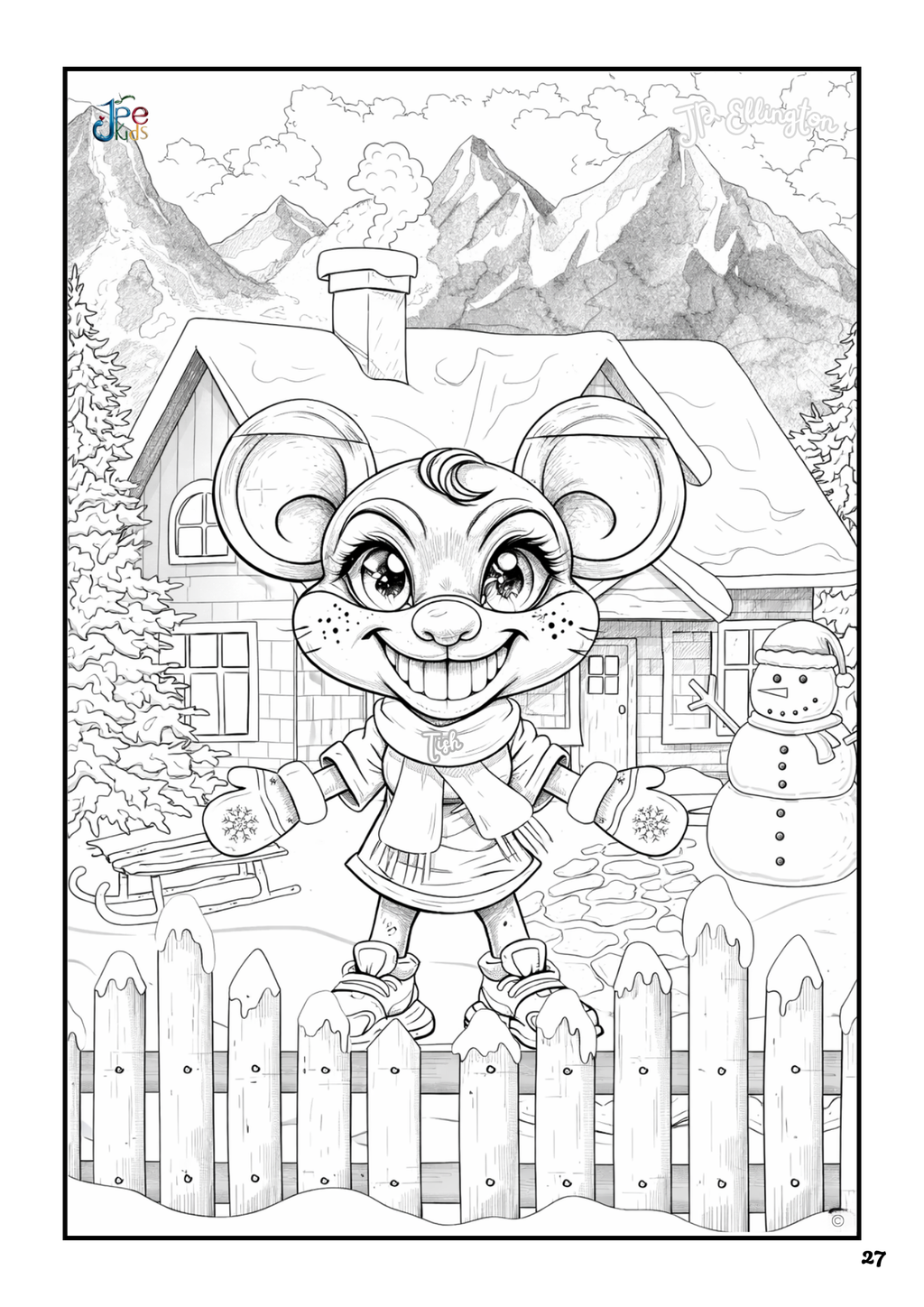 The Mouse Coloring Booklet