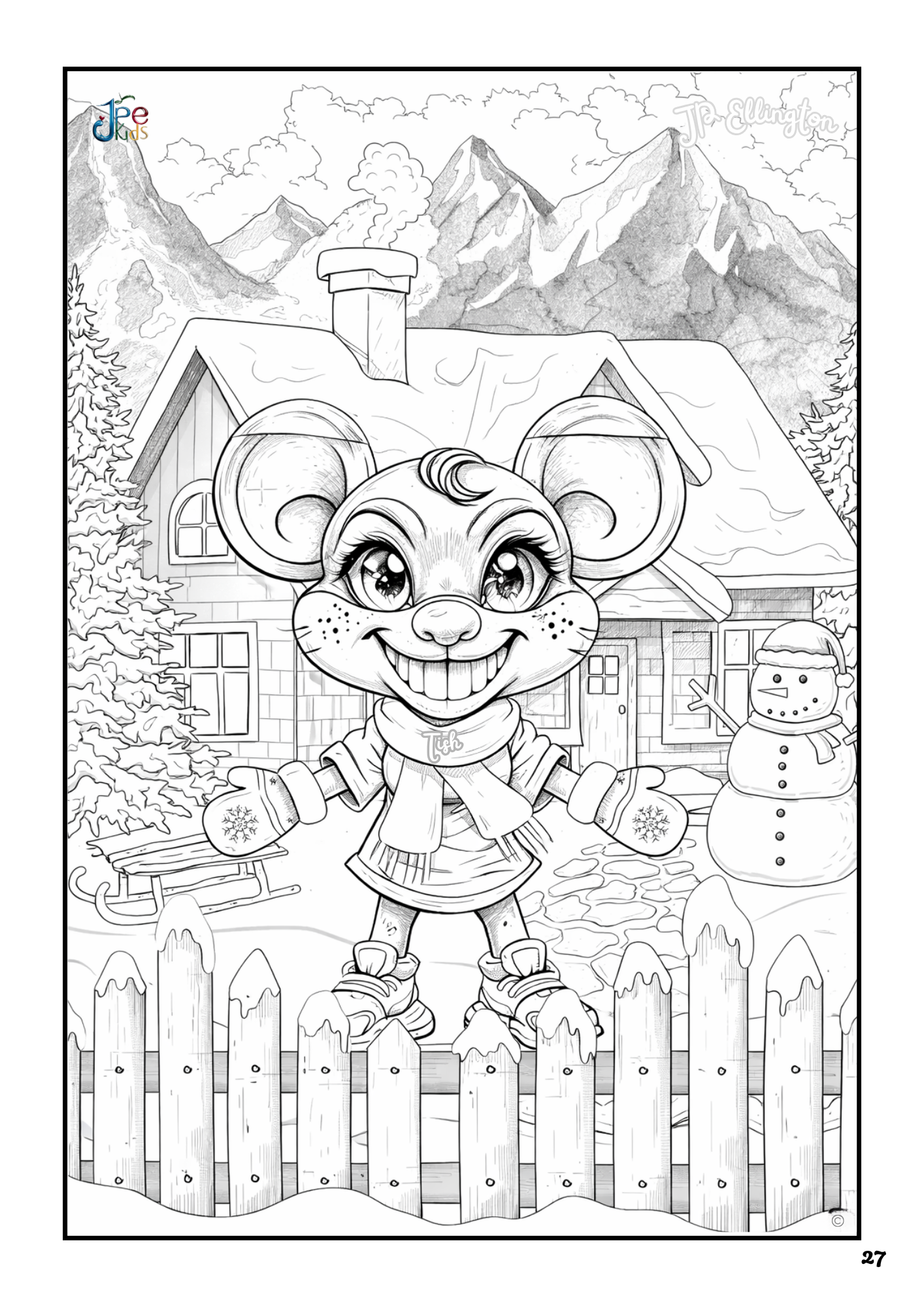 The Mouse Coloring Booklet