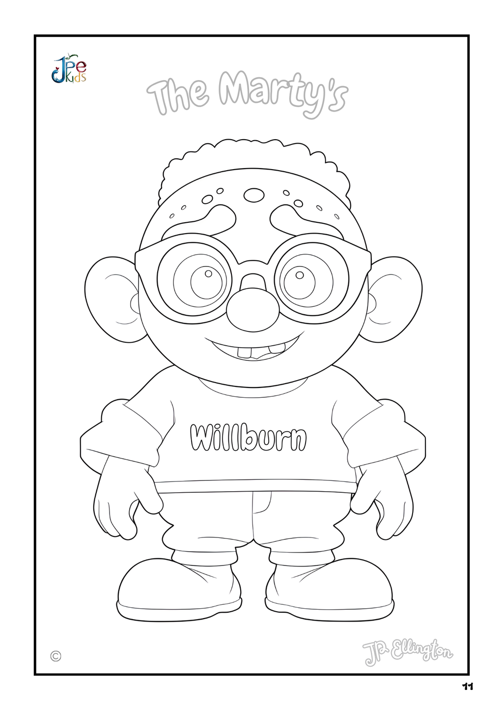 The Marty's Coloring Booklet – Rosehill