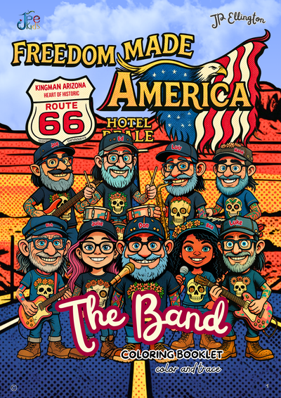 The Band Coloring Book