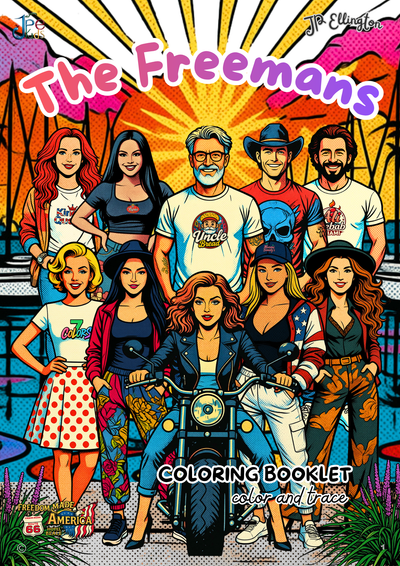 The Freemans Coloring Book